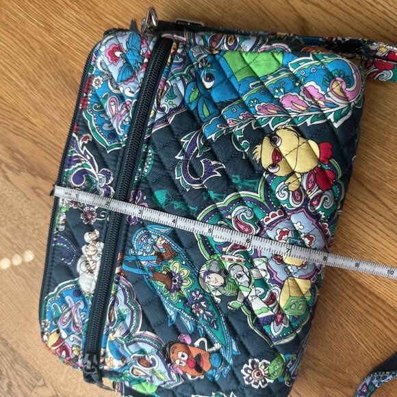 Vera Bradley Disney Triple Compartment Crossbody Bag Pixar Toy Story NWT - Picture 13 of 14